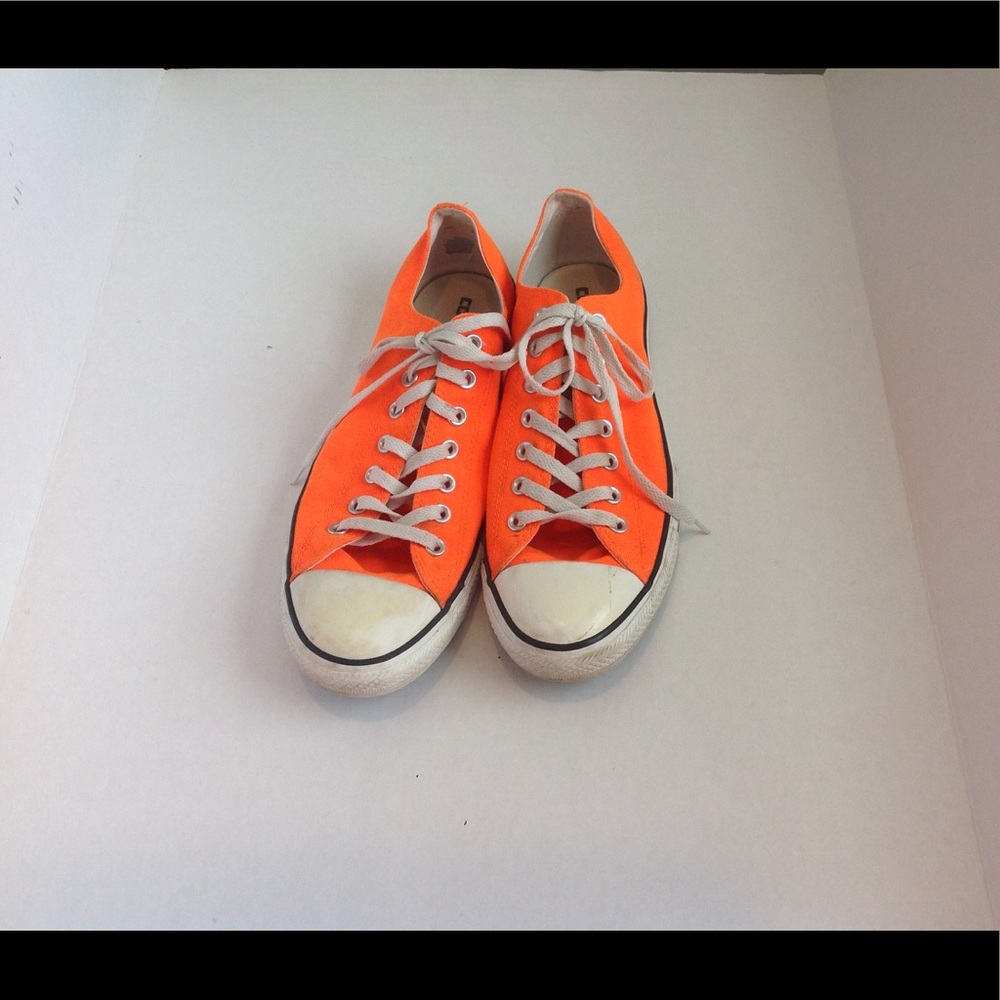 Converse Sneakers Neon Orange All Star Sneakers